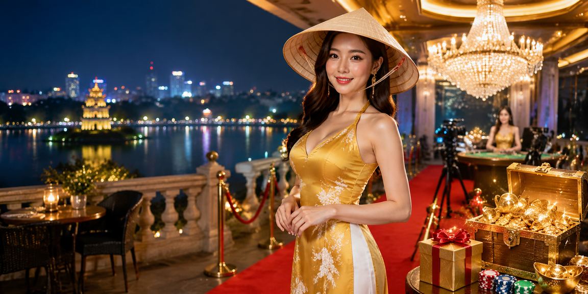 Người dùng VIP tại Hà Nội nhận thông tin ưu đãi với nón lá truyền thống