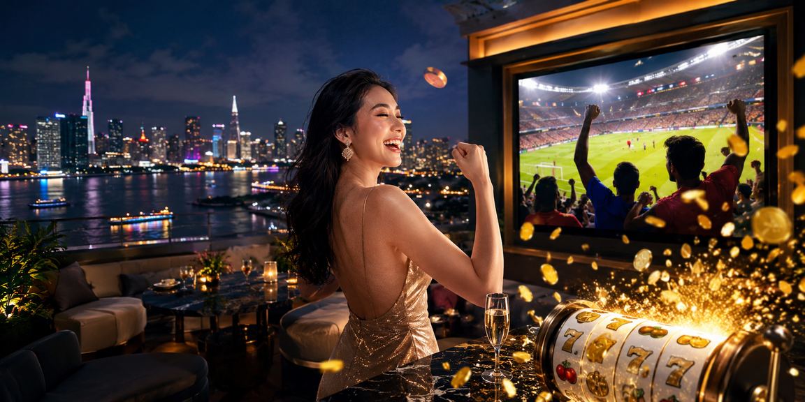 Người chơi trải nghiệm slot game giải trí tại Sài Gòn trên điện thoại